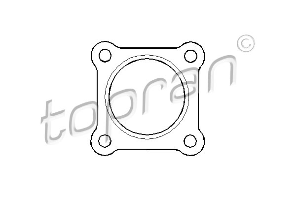 GASKET, EXHAUST PIPE FOR SEAT VW TOPRAN 100 809